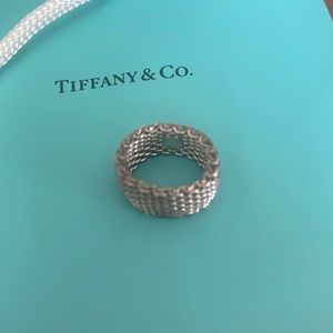Tiffany Mesh Ring size 5